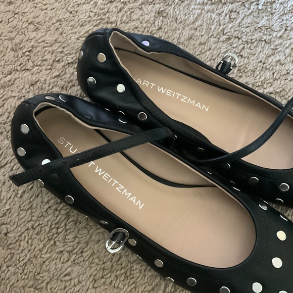 Stuart Weitzman Claris Stud ballet flats - Picture 5 of 8
